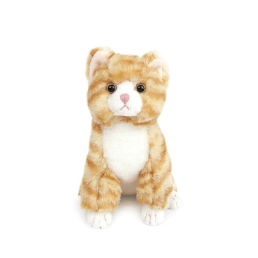 orange kitty stuffed animal
