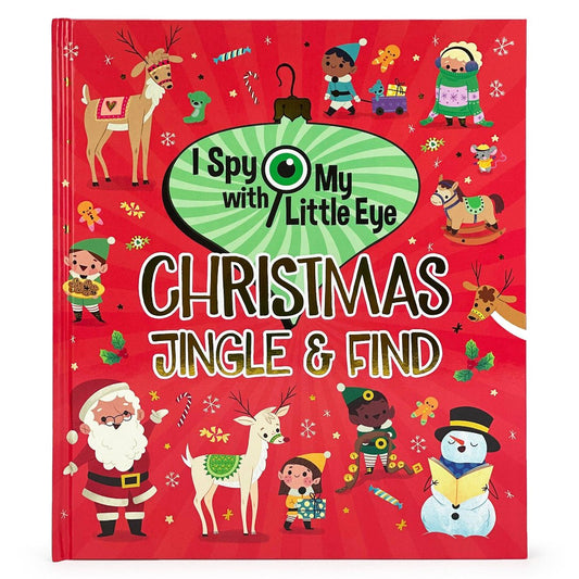 christmas themed i spy book