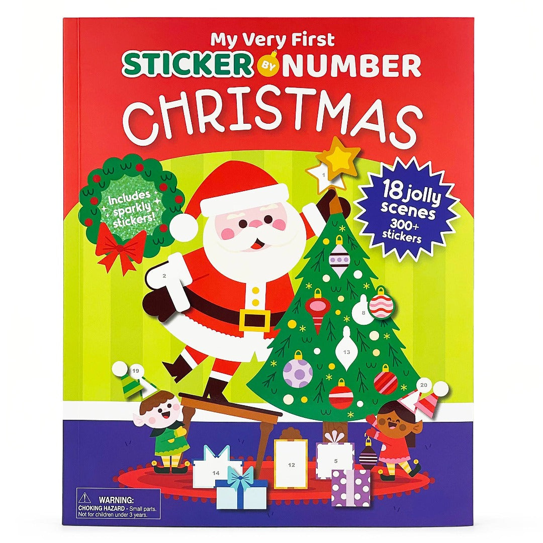 Christmas Sticker by Number (My Very First Sticker by Number) Holiday Activity Sticker Book