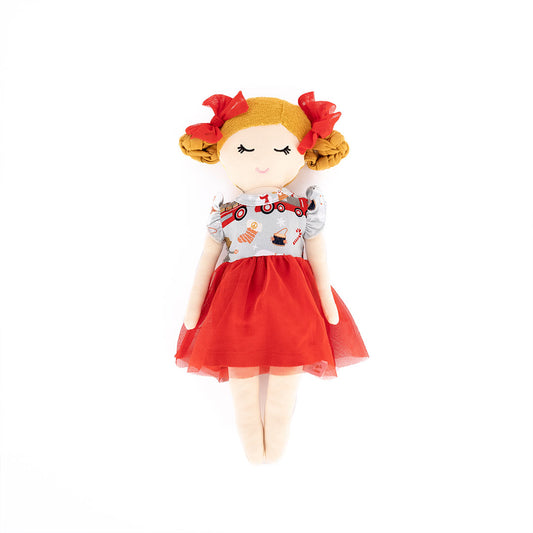 Lucy's Room Delilah the Doll Bamboo Stuffed Christmas Plush