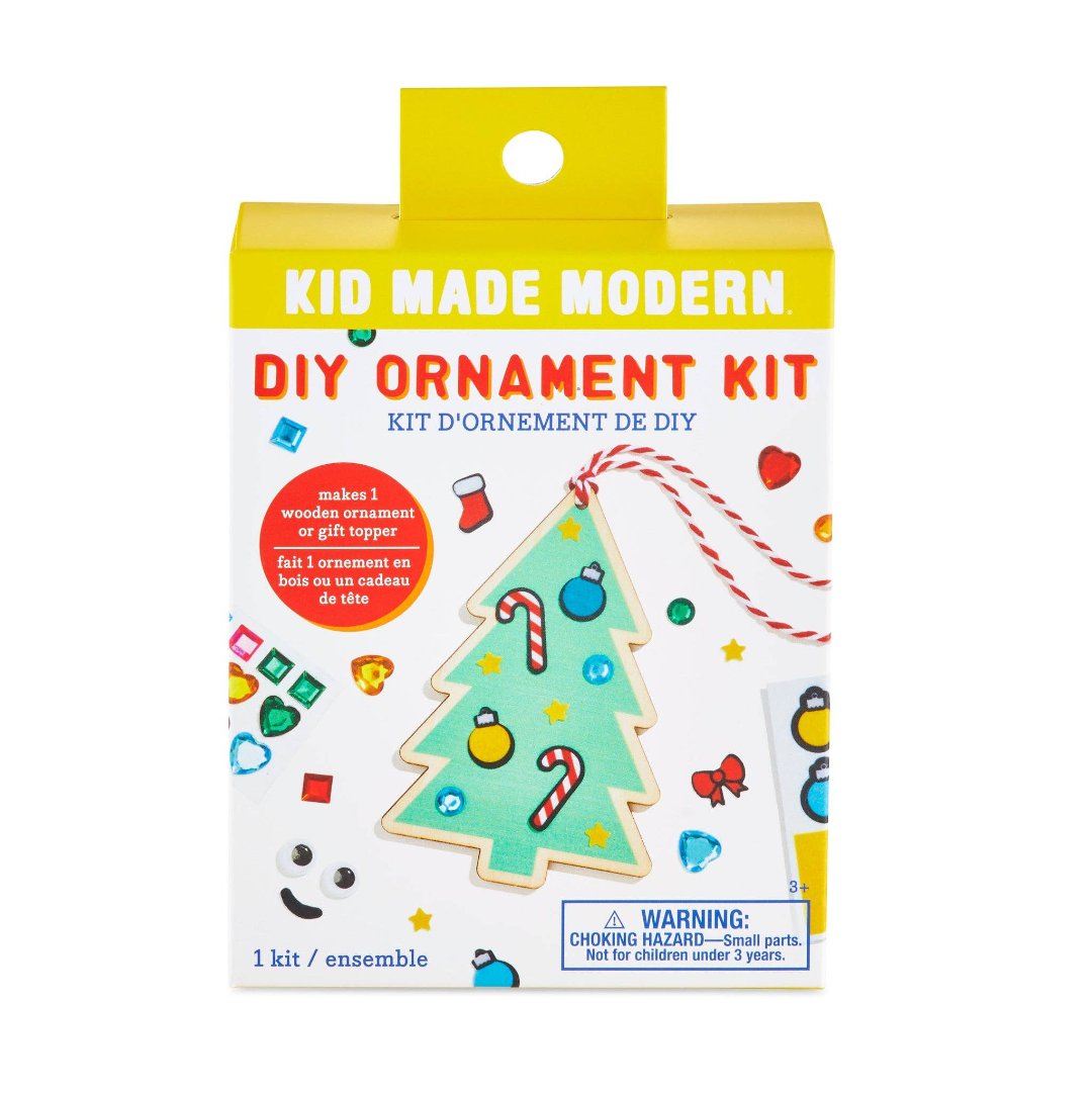 craft kit to make a christmas tree ornament