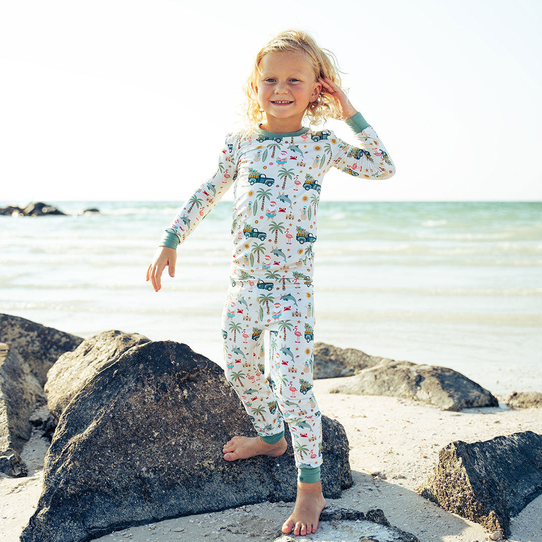 Bamboo christmas online pajamas