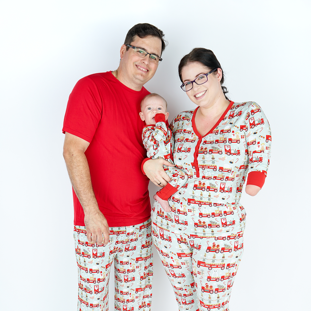 *FINAL SALE* Christmas Train Bamboo Relaxed Lounge Pajama Pants