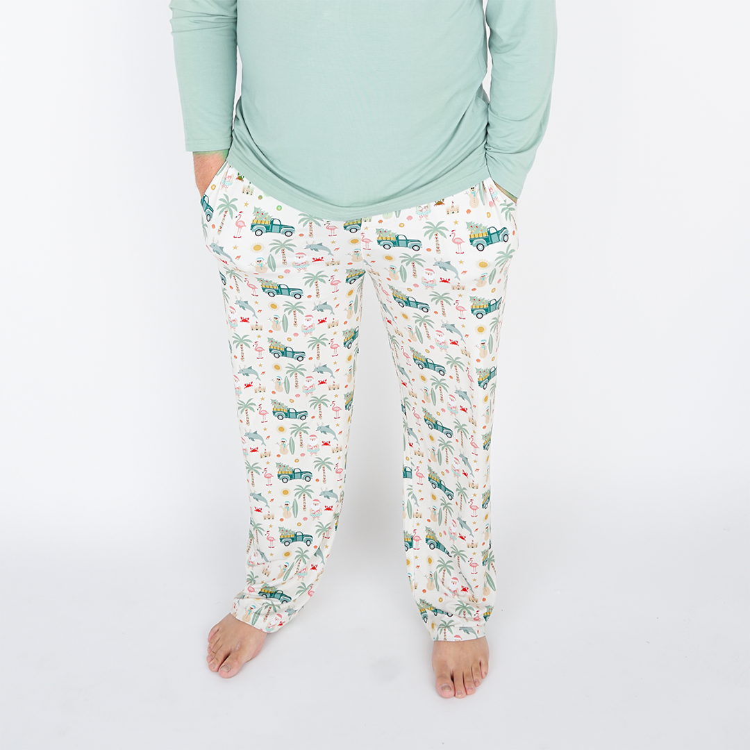 Coastal Christmas Bamboo Relaxed Lounge Pajama Pants – Emerson and Friends