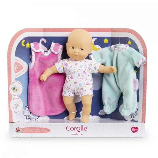 8 inch baby doll with multiple outfits