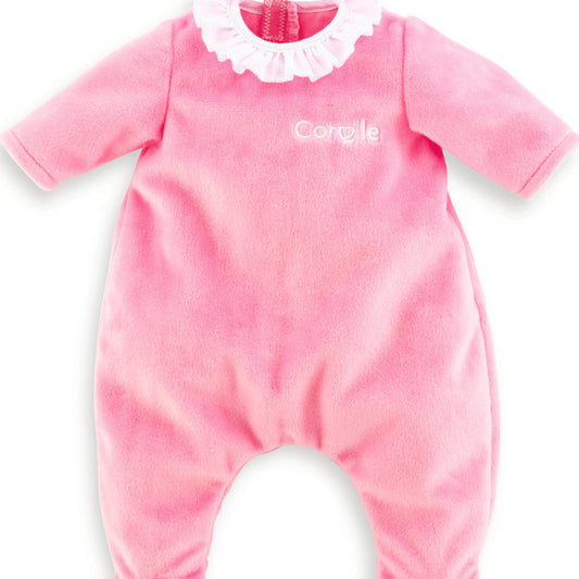 pink pajamas for 12in baby doll