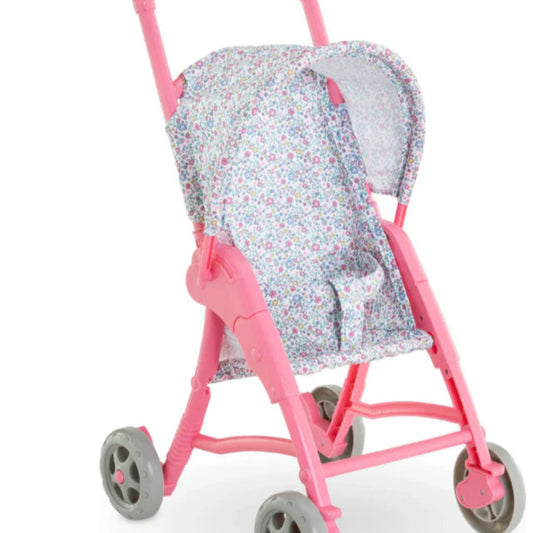 floral doll baby stroller