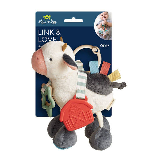 cow baby toy teether