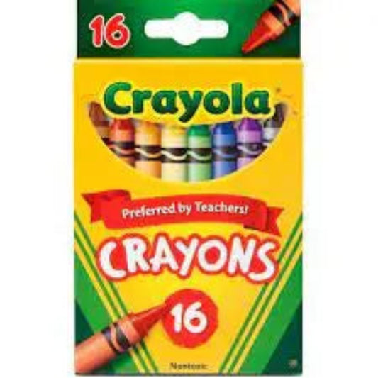 16 pack of crayola crayons