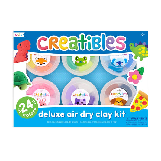 creatibles deluxe air dry clay kit