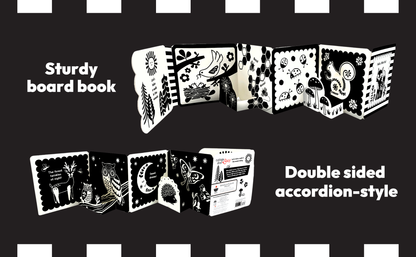 Cottage Door Press - Look, Look, Baby! Forest High Contrast Black & White Book