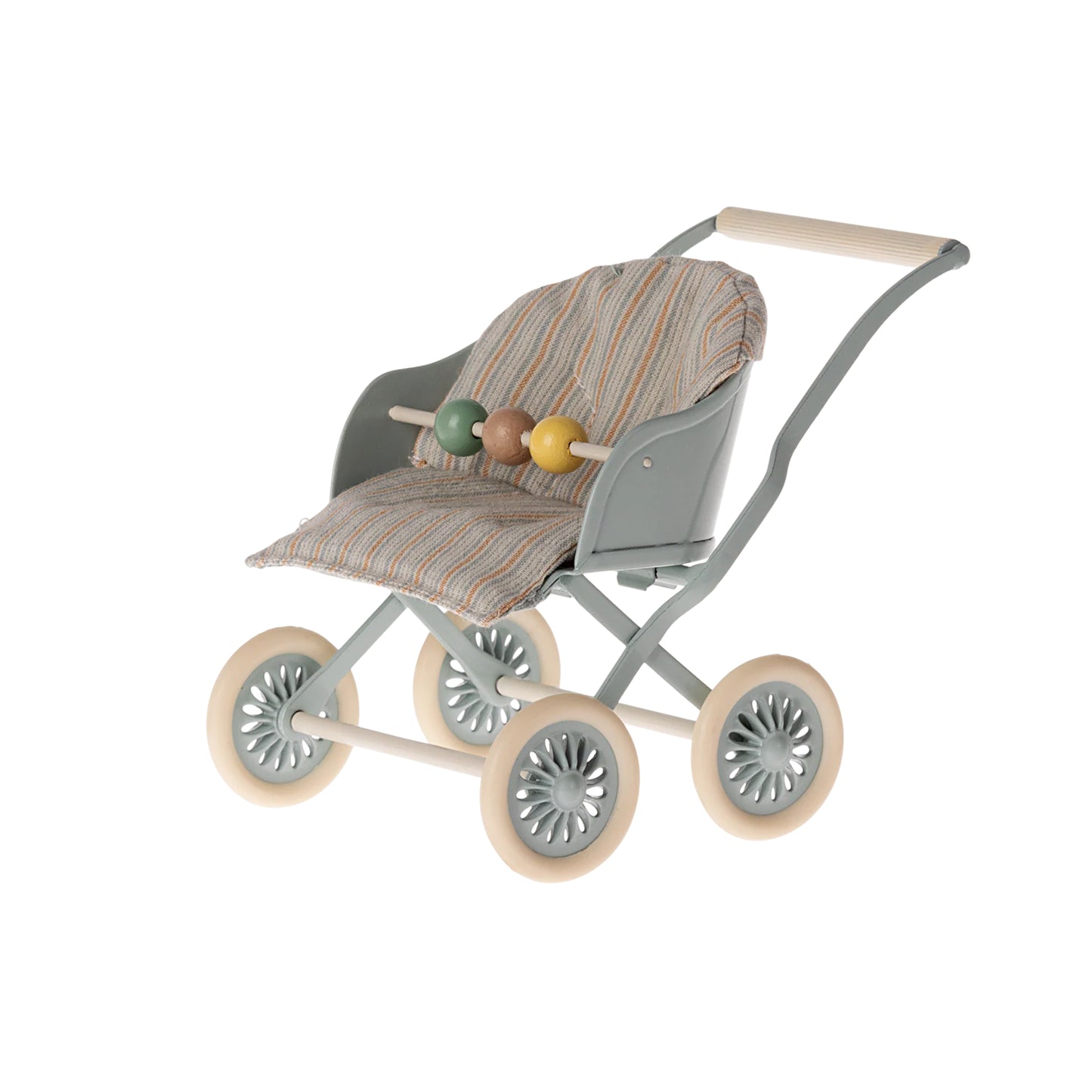 Maileg - Baby Mice Stroller Blue