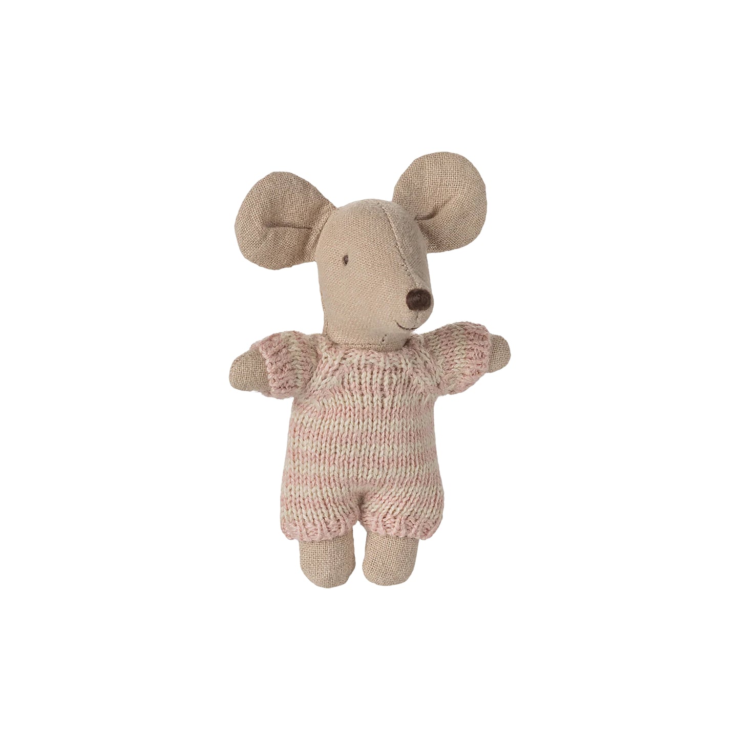 Maileg - Baby Mouse in Carry Cot – Rose