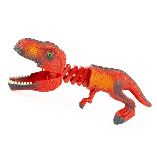 dinosaur toy grabber thats red