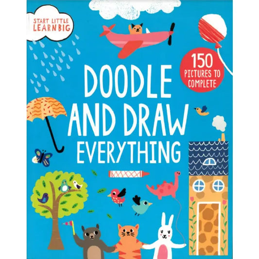 doodle and draw everything coloring book