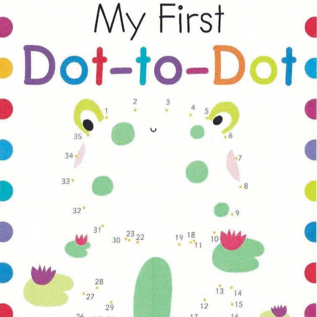 my first dot-to-dot book