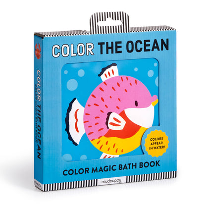 color magic bath book thats ocean themed and changing color when in water