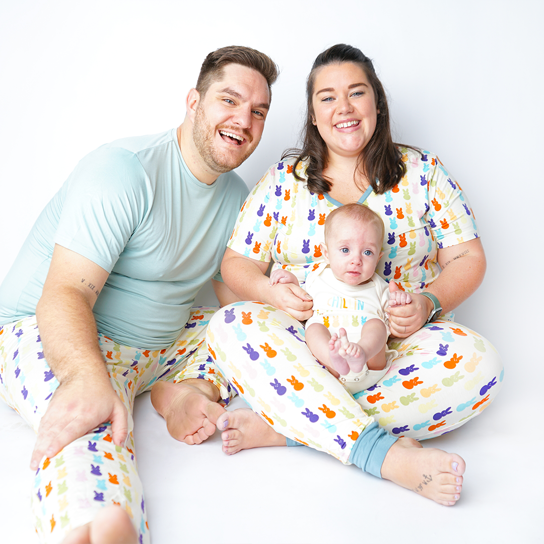 *FINAL SALE* Easter Bunny Bamboo Relaxed Lounge Pajama Pants