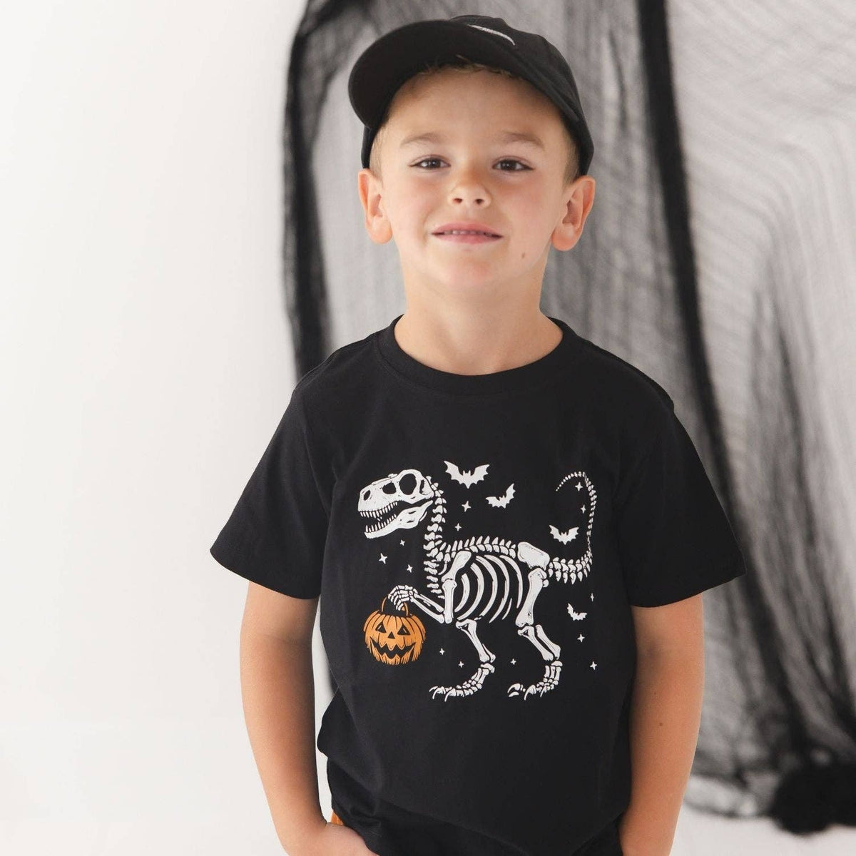 Sweet Wink - Dinosaur Skeleton Halloween Short Sleeve T-Shirt