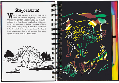 Peter Pauper Press - Jurassic & Beyond Scratch and Sketch