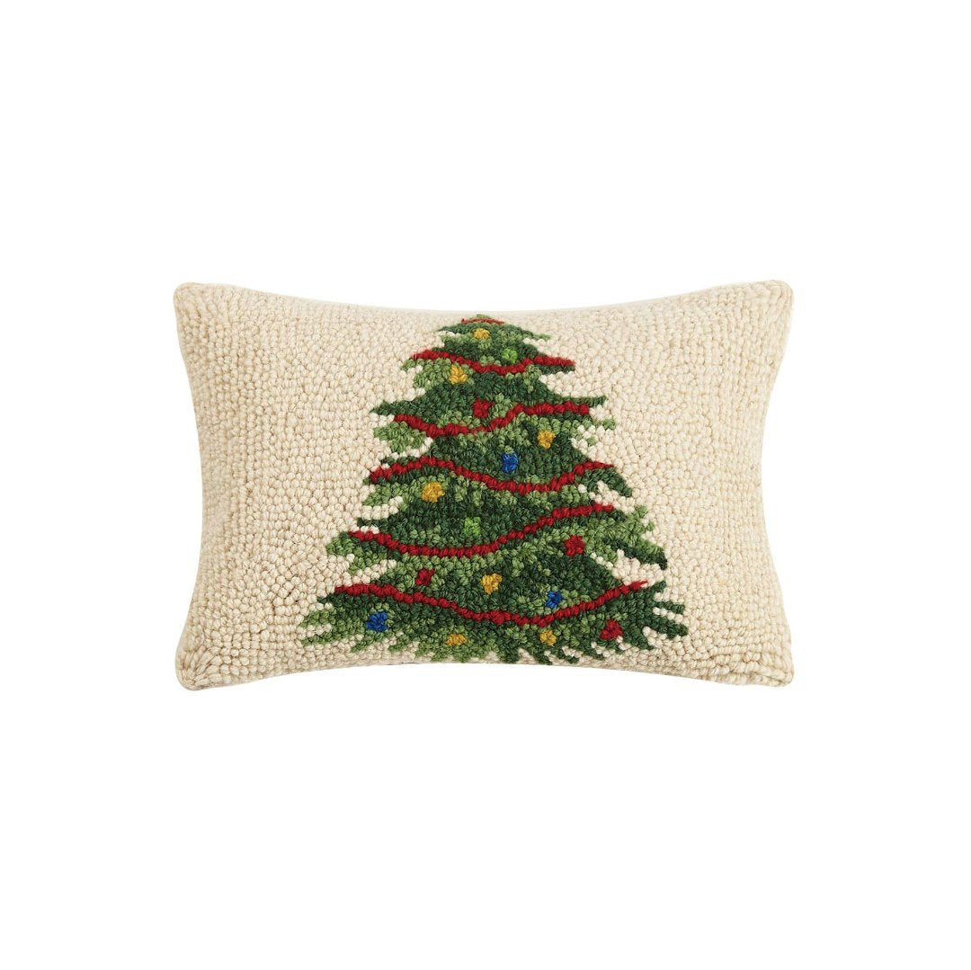 Christmas tree hook pillow