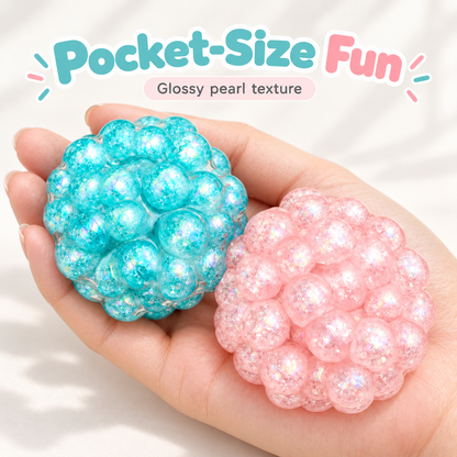 Toynex | We Pay Duties - Pearl Bead Crunchy Moldable Squishy Stress Relief Toy