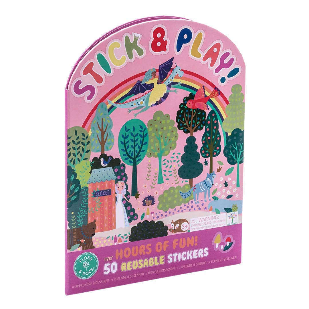 fairy tale themed sticker book