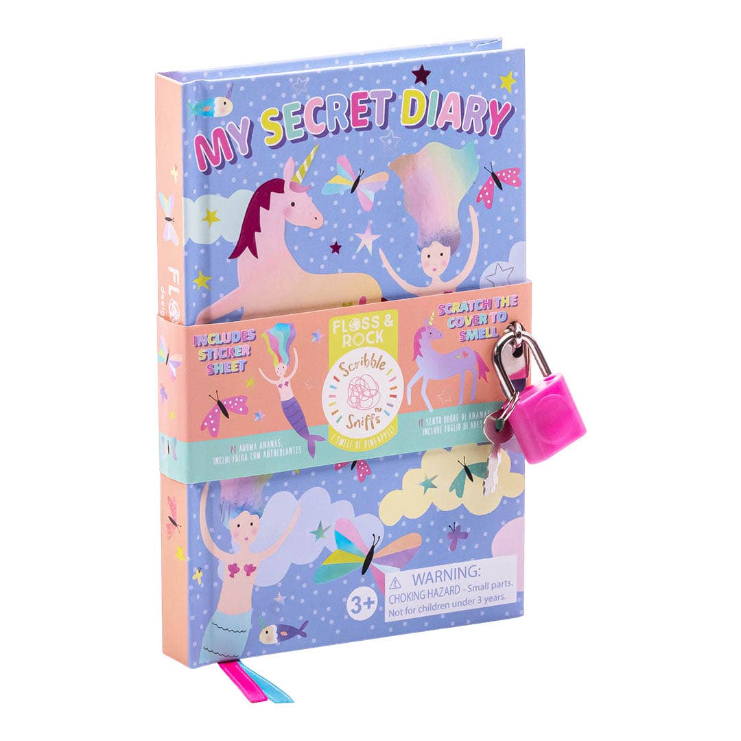 unicorn and mermaid diary cover