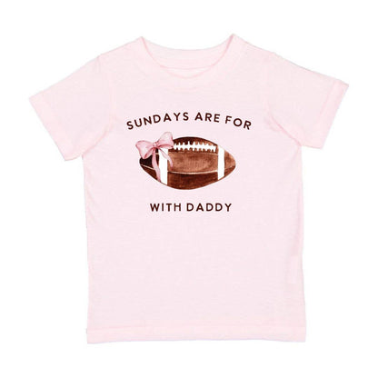 shirt that says Sundays are for football with daddy
