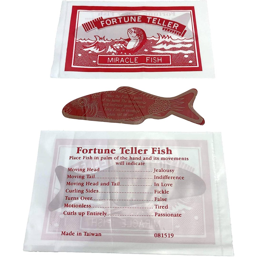 fortune teller miracle fish toy