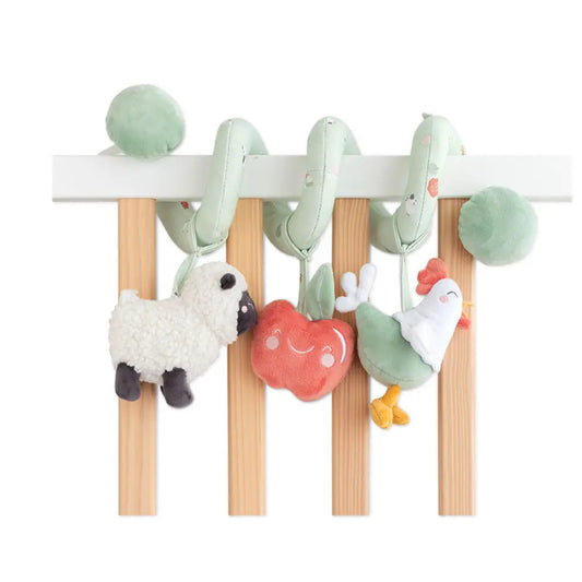"Funny Farm" Rattle Spiral