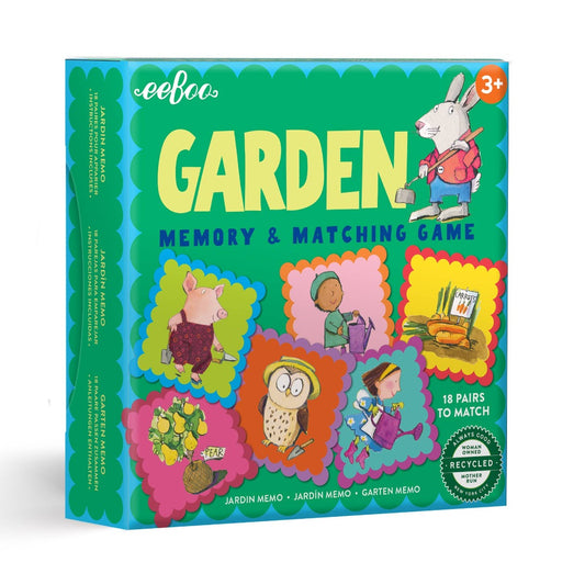 Garden Little Square Memory & Matching Game