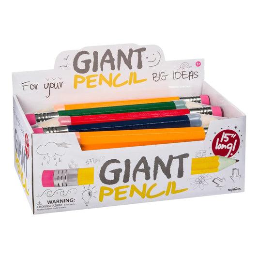 giant pencils that actually write in an assortment of colors