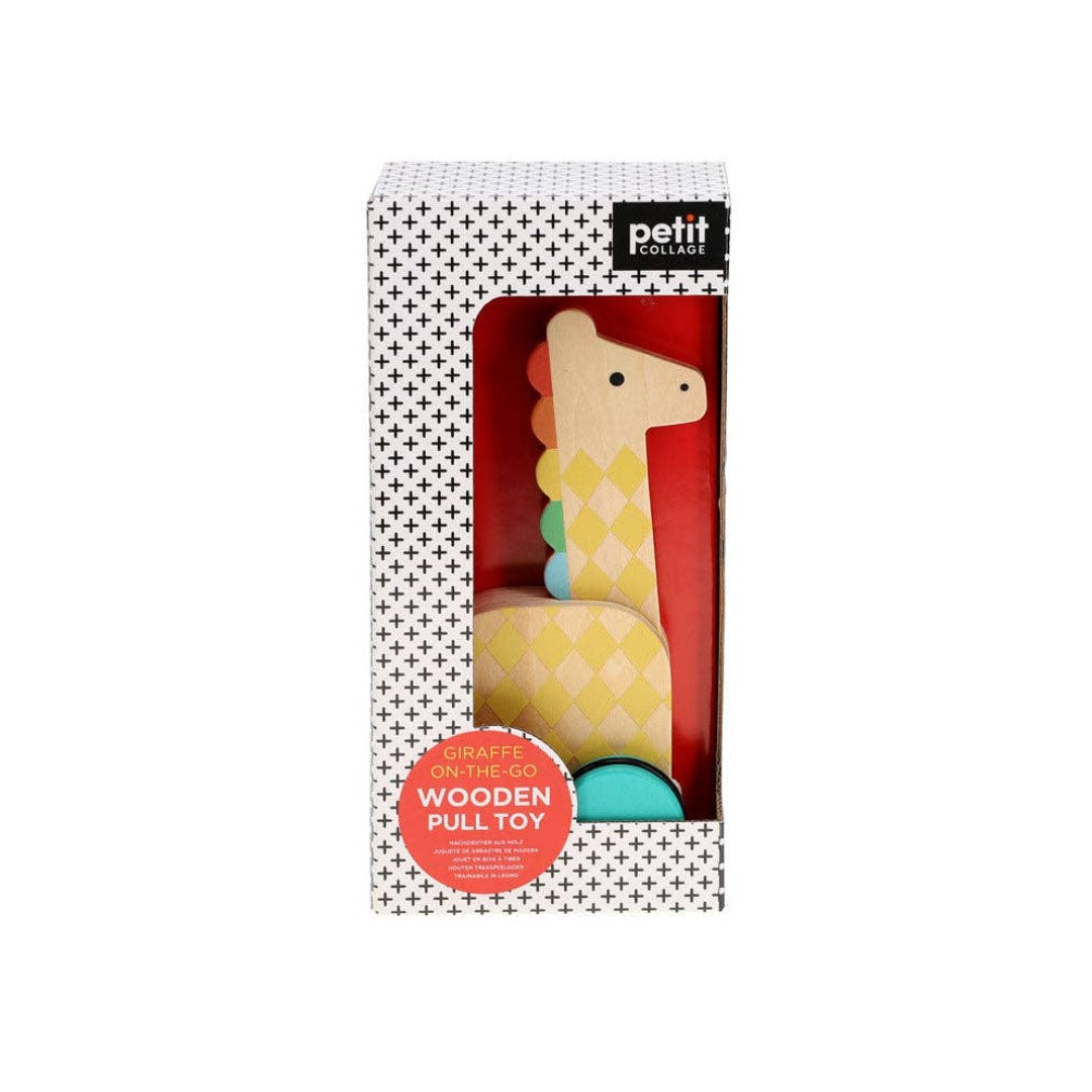 Giraffe On-the-Go Wooden Pull Toy