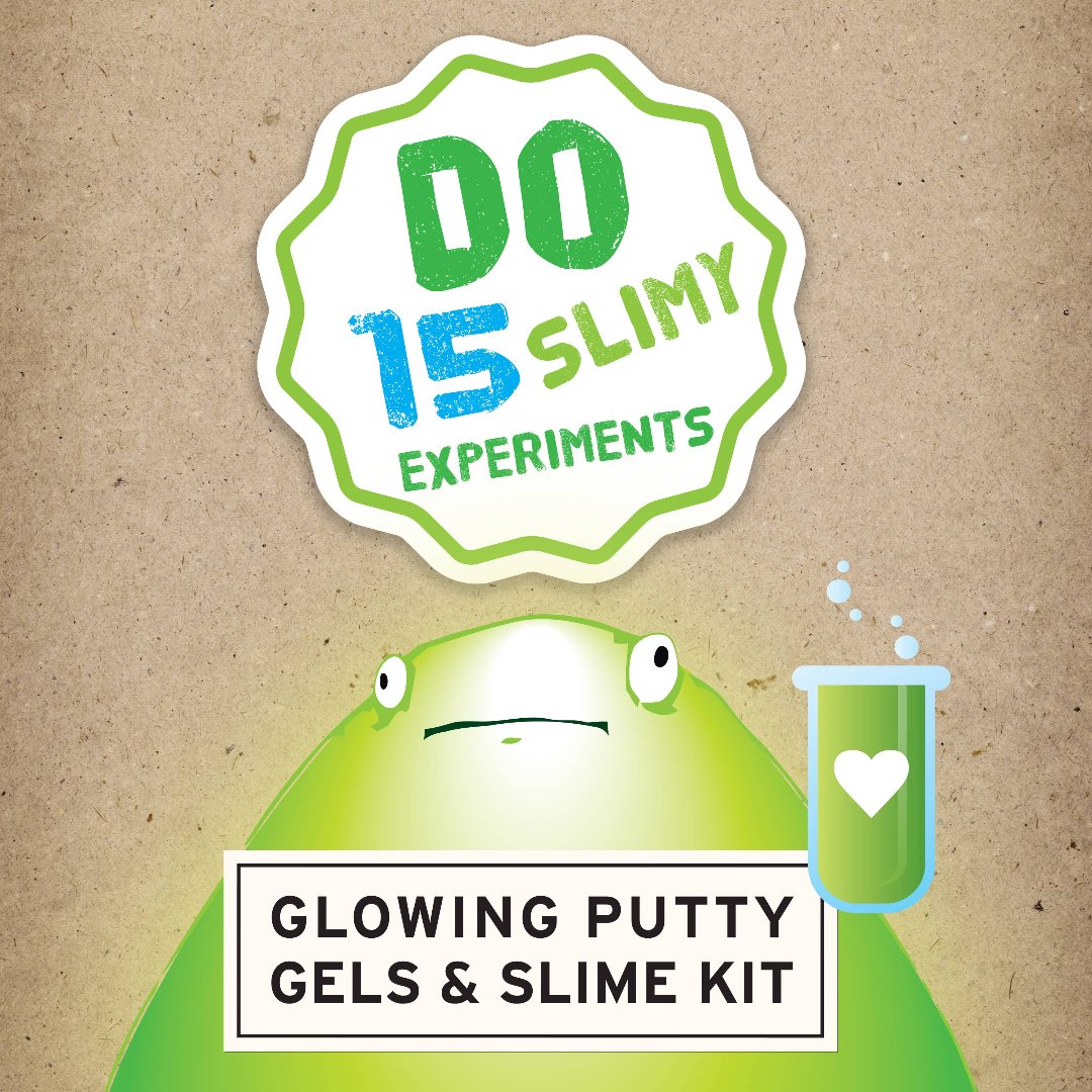 kit to make glowing slime at home