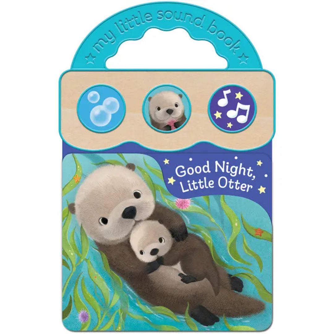 book with a mama otter and baby otter on the cover