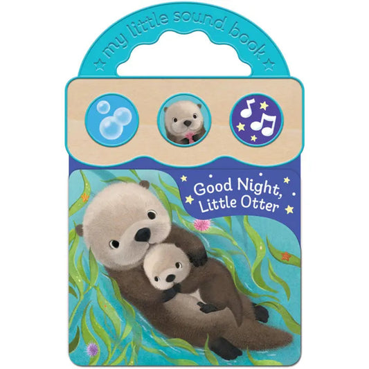 book with a mama otter and baby otter on the cover