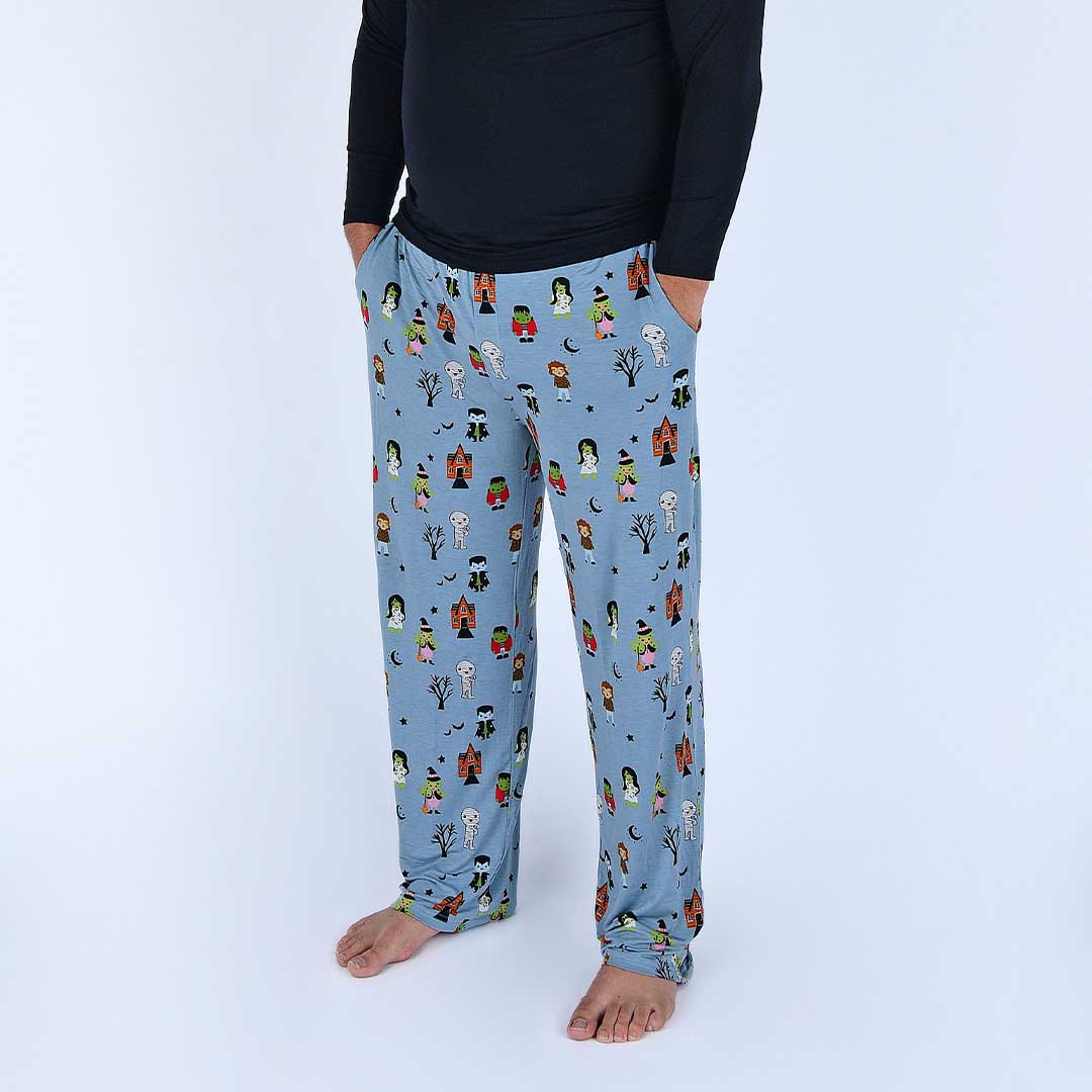 *FINAL SALE* Monster Party Halloween Bamboo Relaxed Lounge Pajama Pants