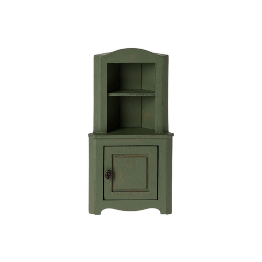 Maileg - Corner Cabinet Mouse Dark Green