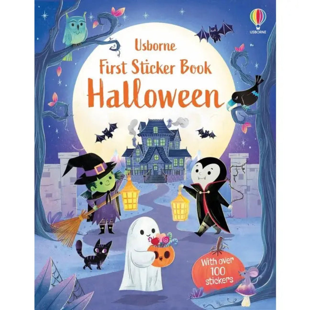 Usborne kids sticker book halloween