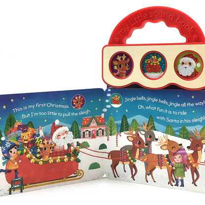 Cottage Door Press - Jingle Bells 3-Button Christmas Sound Book