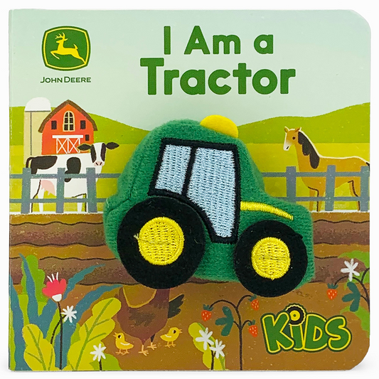 John Deere Kids: I Am a Tractor Puppet Board Book