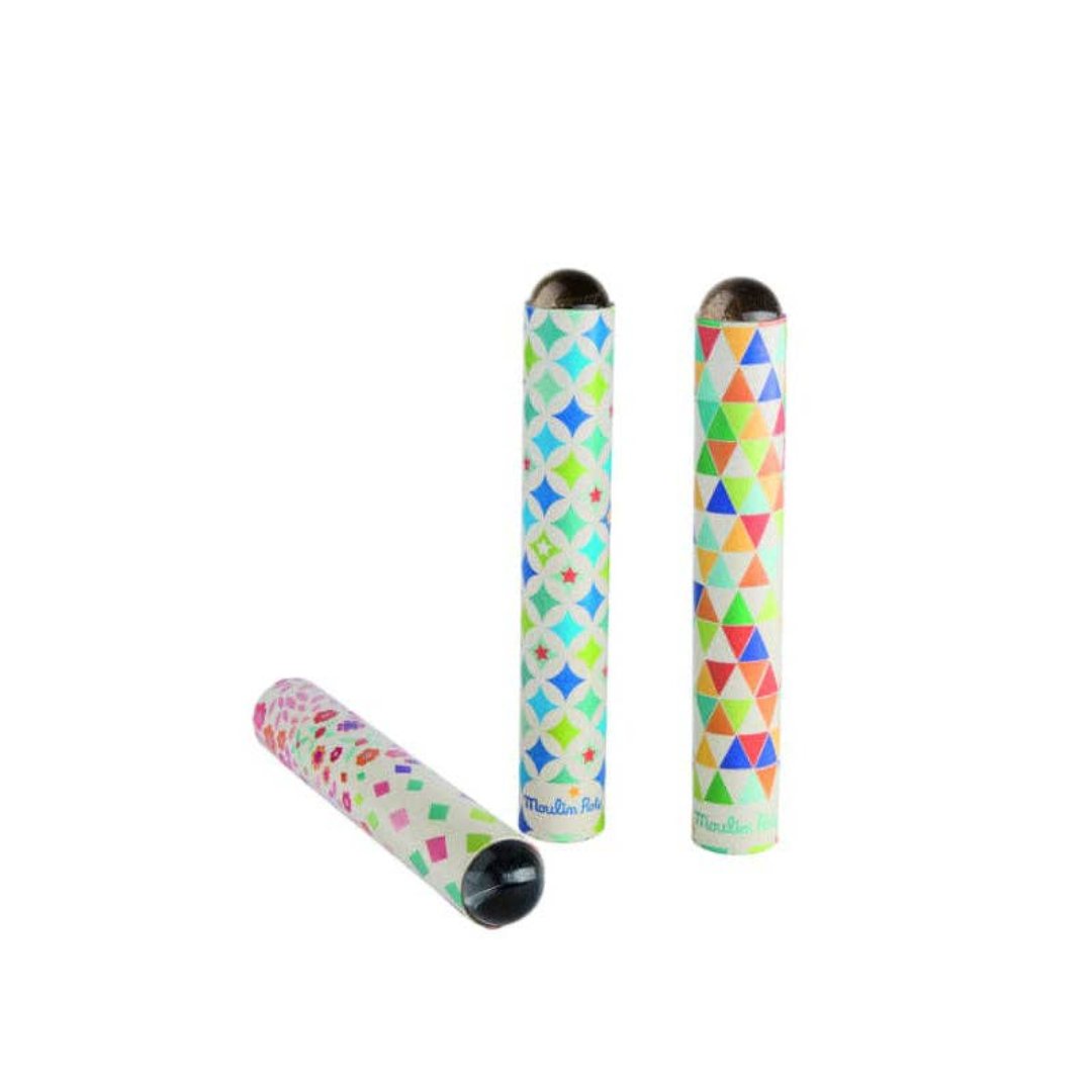 3 different patterned kaleidoscope