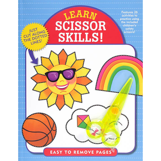 a book dedicated to teaching young ones how to use scissors