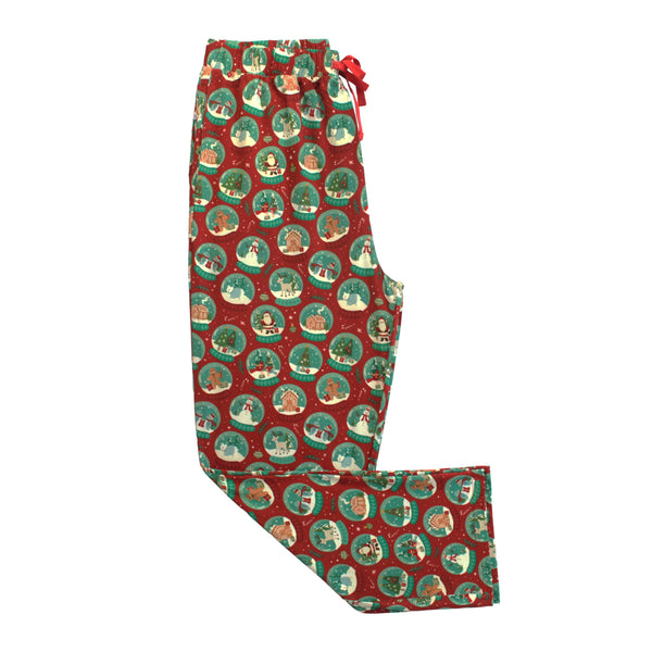 Let it snow lounged bamboo pants 