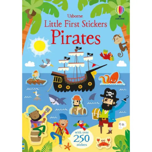 pirate themed sticker book