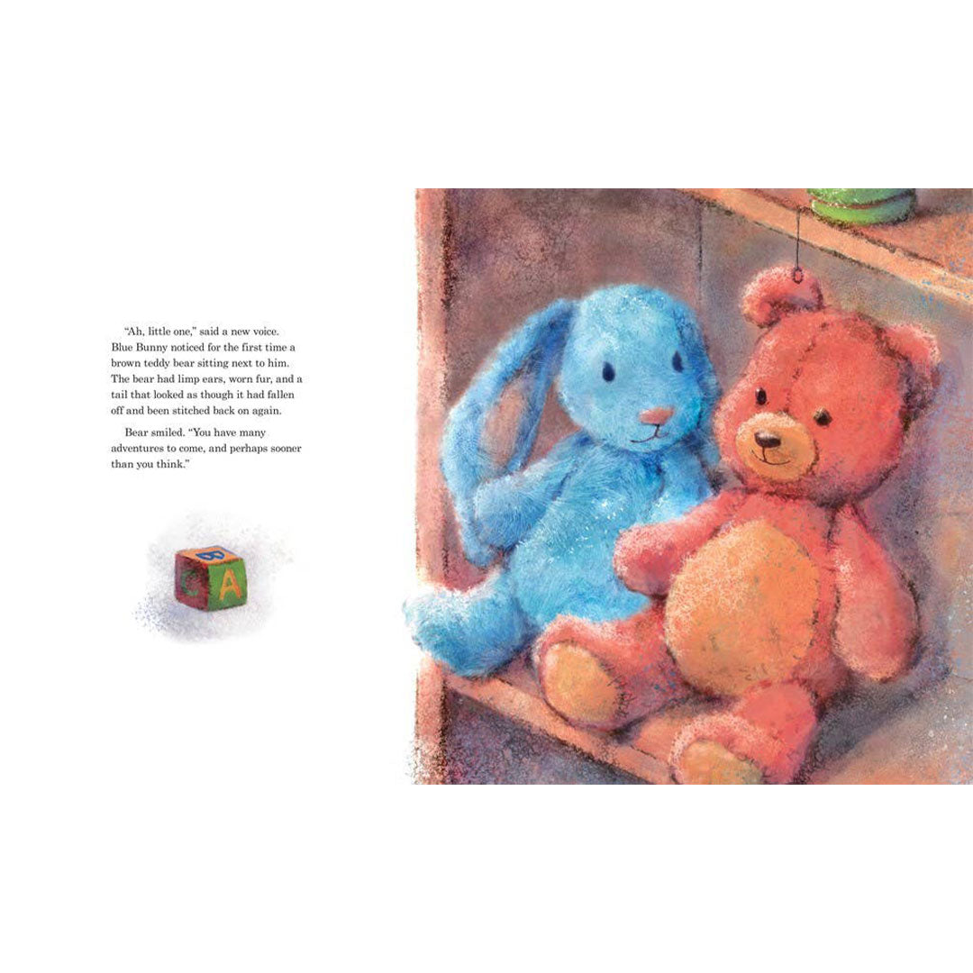 Little Blue Bunny Hardcover Book