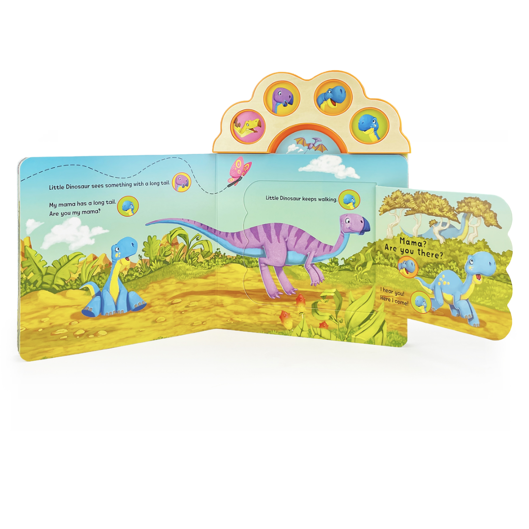 sound book with flaps that open inside