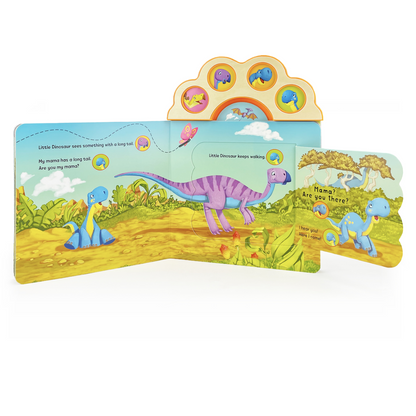sound book with flaps that open inside
