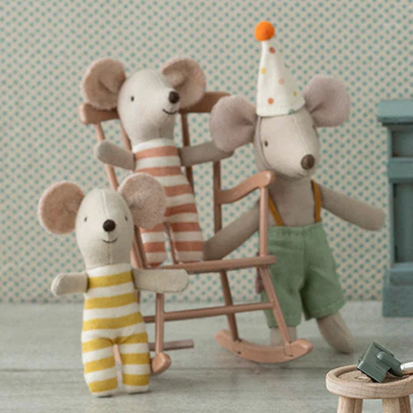 Maileg - Baby Mouse Triplets in Box